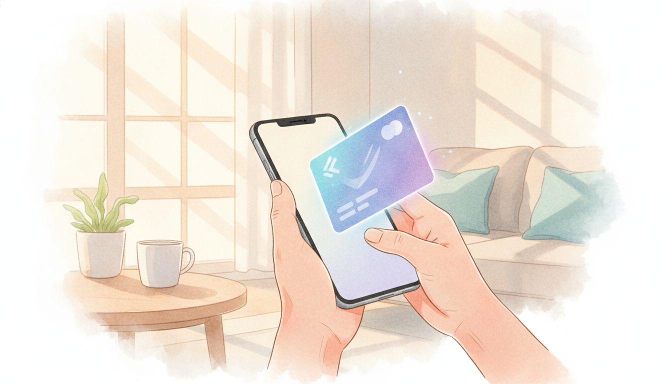バーチャルカードを即日発行する手順と所要時間