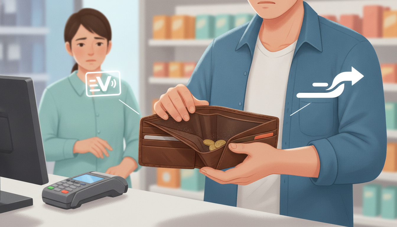 決済サービス別のチャージ不足時に使える後払い機能